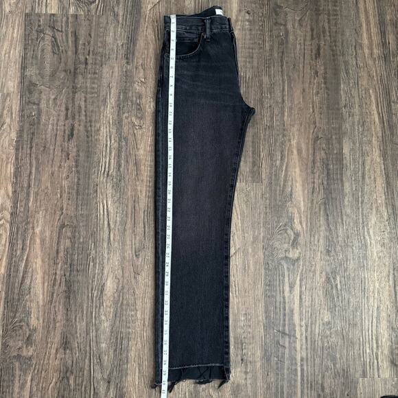 Moussy Northville High Waisted Straight Leg Jeans in Black Size 27 - Picture 14 of 16